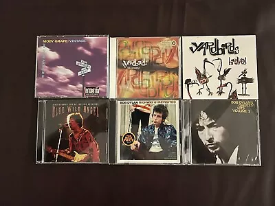 60’s Cd Lot (Moby Grape Yardbirds Dylan And Hendrix) • $12