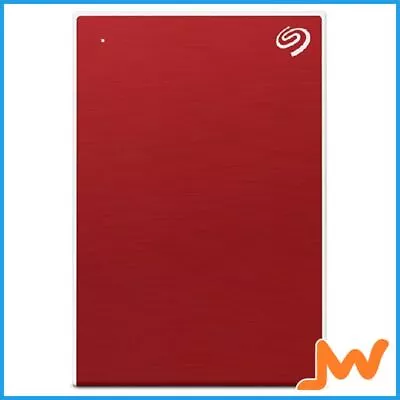 Seagate One Touch 1TB External Hard Drive With Password Protection - Red • $139