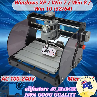 3 Axis DIY CNC 3018 Wood Engraving Carving  PCB Milling Machine Router Engraver • $284