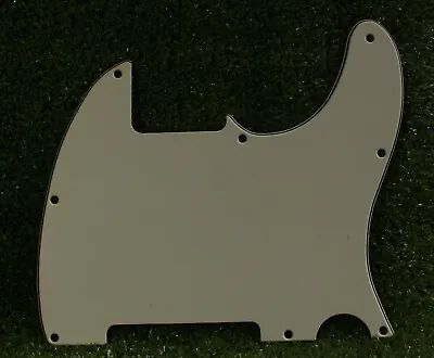 Telecaster Esquire Pickguard For Std USA Fender Tele - Parchment • $19.75