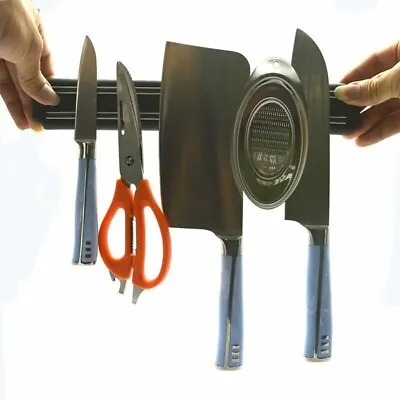 13  Magnetic Holder Knife Scissor Wall Mount Rack Strip Kitchen Bracket Tool * • $7.31