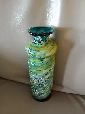 Mdina Glass Vase 24cm Tall.  Used • £10