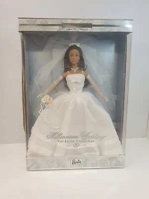 Collectors Edition Millennium Wedding Barbie African American. 2002 NRFB • $39