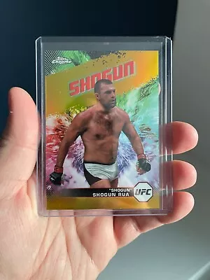 Shogun Rua AKA Insert Gold Refractor /50 - 2024 Topps Chrome UFC #AKA-4 • $29.99