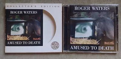 Roger Waters Amused To Death CD 24K Gold Disc Master Sound • $79.99