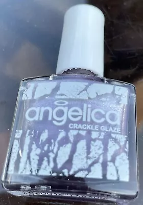 Angelica 10ml Purple Crackle Nail Polish Varnish FREEPOST • £3.25