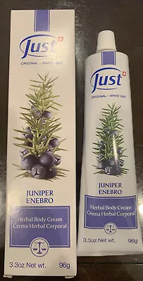 $40 • Buy Juniper Cream Swiss Just ( Crema De Enebro ) 96g