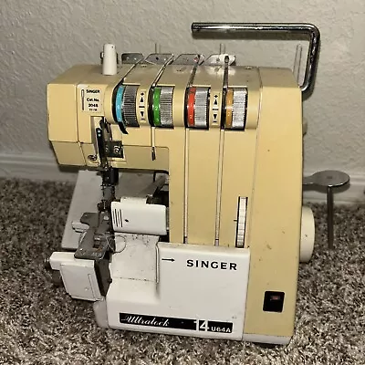 Singer Ultralock 14U64A Overstitch Serger Sewing Machine 4 Thread UNIT ONLY • $119.99