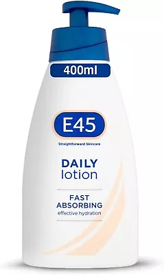 E45 Daily Skin Lotion 400 Ml – E45 Lotion For Very Dry Skin – Sooth Dryness Skin • £6.44