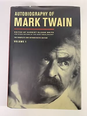 Autobiography Of Mark Twain Volume 1 : The Complete Authoritative Ed Hardcover • $10