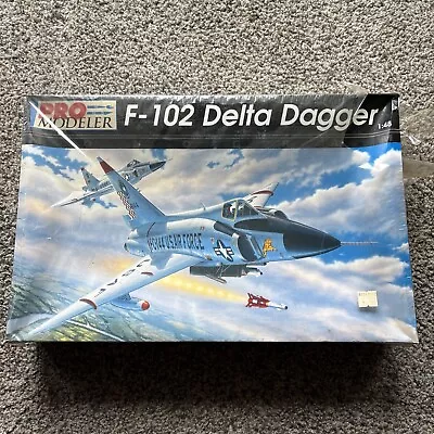 Pro-Modeler 1/48 Scale F-102 Delta Dagger (Case X Wing) - Kit 5923 New Old Stock • $49.95