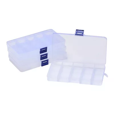 £1.20 • Buy ❤ 15 Compartment Storage Box Jewellery Making Beads Case Container Plastic ❤