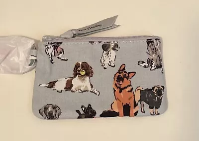 Vera Bradley Zip ID Case In Dog Show Pattern NWT • $13.46