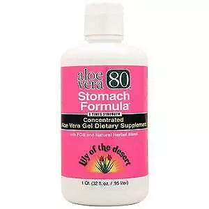 Lily Of The Desert Aloe Vera 80 Stomach Formula  32 Fl.oz • $16.11