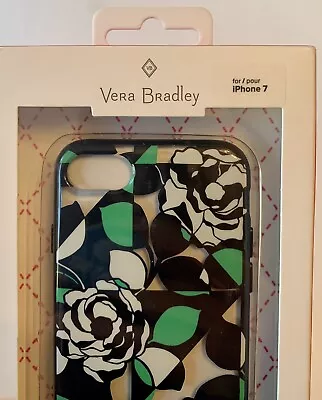 Vera Bradley Flexible Frame Case For IPhone 7 Imperial Rose NEW In Box MSRP $38 • $7.95