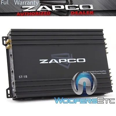 Zapco St-1b Monoblock 300w Rms Class Ab Car Audio Subwoofers Bass Amplifier New • $159.99