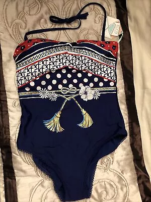 FLOOZIE.New/Tag. Fabulous Swimming Costume. Size 12. Glamour.Cruise • £35