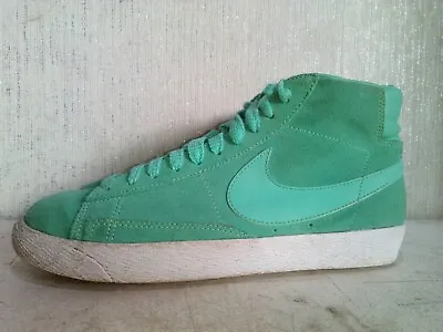 £29.99 • Buy Nike Blazer Mid ‘77 Green Suede Trainers Uk Size 5