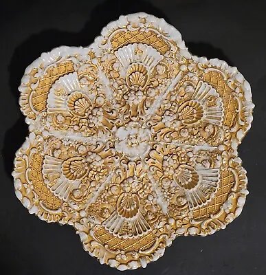 Meissen Gold Guilded 8 Inch Plate • $95