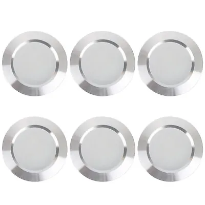 6 X LED 12V Spot Lights Dimmable Caravan Motorhome Boat Recessed Downlights • £14.99