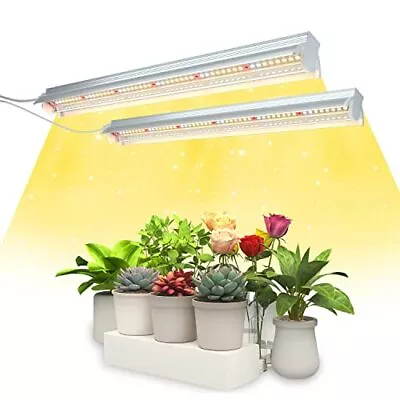 T5 Grow Light Bar 1.4ft. 2count 2 X9w Equivalent To 140w Plant Lights For Indo • $26.82