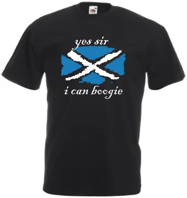 £8.95 • Buy Scotland Yes Sir I Can Boogie Scotland T Shirt Ladies Men Kids T Shirt Game 