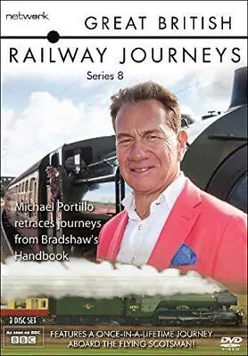 Great British Railways Journeys: The Complete Series 8 [DVD] • £10