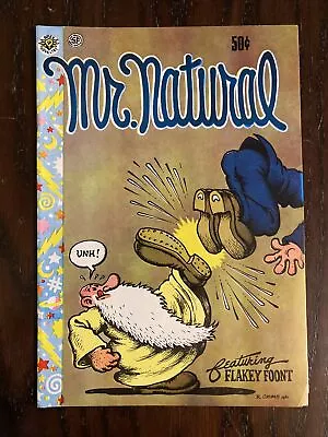 MR NATURAL #1  R CRUMB 1970 Apex Novelties  FIRST Printing  Comix Comic Book • £47.41