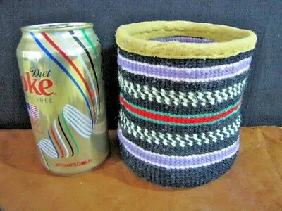 Modern Yakima Yarn Sally Bag Root Bag Twined Trinket Gift Basket 4 1/2  Tall • $129.99