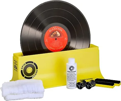 Spin-Clean Record Washer MKII Complete Vinyl Record Cleaner Kit Cleaning Machine • $89.95