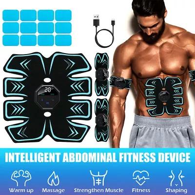 EMS Abdominal Muscle Core Toning Trainer Stimulator Toner Tactical Belly Shaper • $22.99