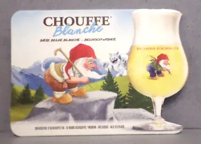 Sous Bock LA CHOUFFE Blanche / Belgian Beer / Brasserie D'Achouffe • $2.02