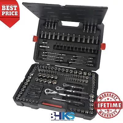 Craftsman 230-Piece Silver Finish Standard Metric Mechanics Tool Set 230 Pc #165 • $156.60