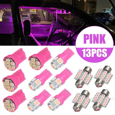 13x Car Accessories Interior LED Light Bulbs For Dome License Plate Lamp 12V • $7.69