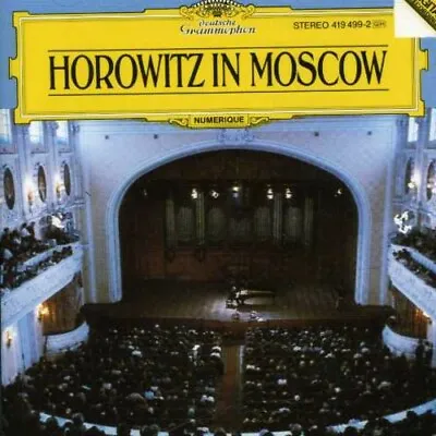 Domenico Scarlatti : Horowitz In Moscow CD (1986) • $5.44