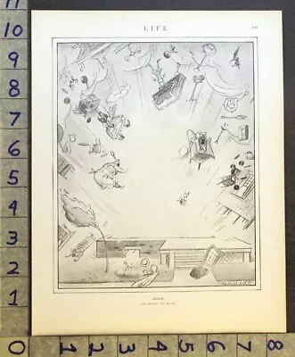 1920 Prohibition Political Alcohol Hooch Explosion Forbell Art Cartoon Fc3751*  • £21.18