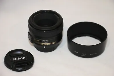 Nikon AF-S NIKKOR 50mm F/1.8G Lens • $160