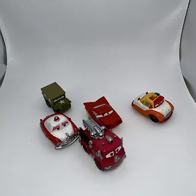 Disney Pixar Cars Mini Adventures Bundle X5 Plastic Bundle Combine Post • £0.99