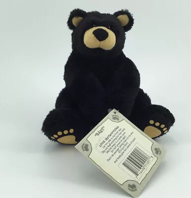 $16.79 • Buy VTG BearFoots Bear BART Plush Black Big Sky Carvers BY Jeff Fleming 1996 NOS