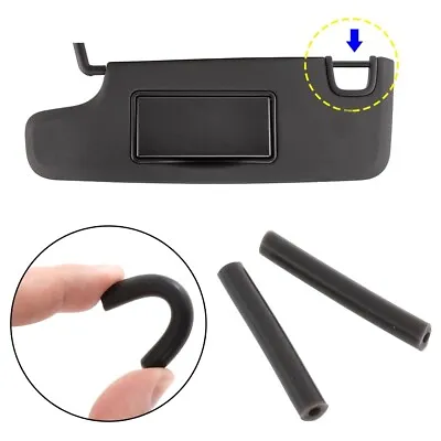 Pair Black For 07-17 Jeep Wrangler JK JKU Sun Visor Repair Kit LH & RH Sun Visor • $10.99