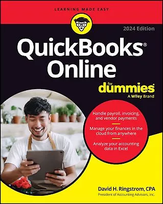 QuickBooks Online For Dummies (For Dummies (Computer/tech)) By Ringstrom David  • £17.50