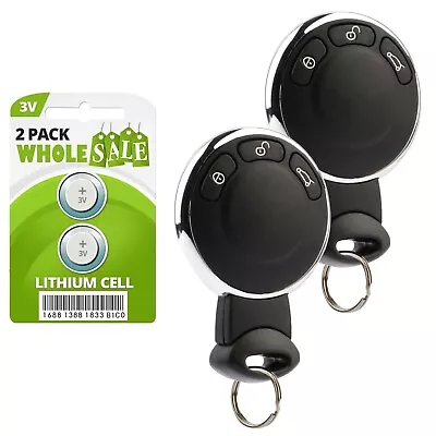 2 Replacement For 2011 2012 Mini Cooper Countryman Key Fob Remote • $29.95