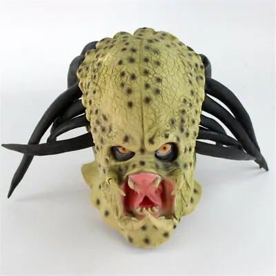 Alien Vs. Predator Latex Mask Halloween Party Cosplay Costume Props Horror Mask • $33.28