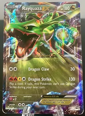 Pokémon TCG XY Black Star Promo Rayquaza Ex  XY73 • $3.99