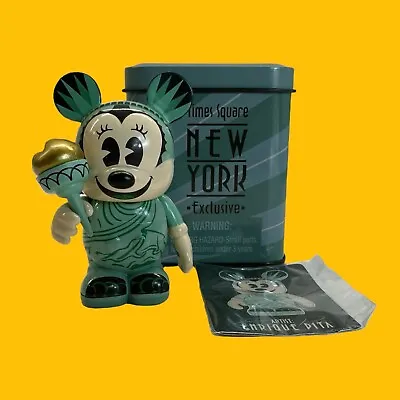 Disney 3  Vinylmation Times Square New York Exclusive Statue Of Liberty Minnie • $14.98