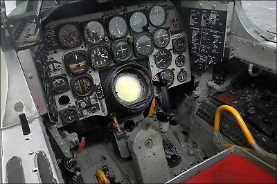 Poster Many Sizes; Cockpit Of F-86D Sabre • $160.11