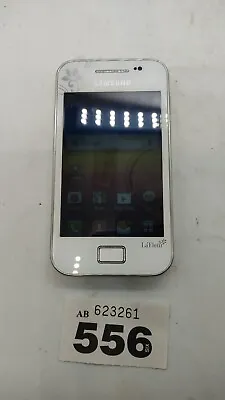 Samsung Galaxy Ace White Lafleur 4GB EE Network Android Smartphone • £14.99