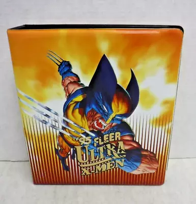 Wolverine '95 Fleer Ultra X-Men Collector's Card Album Binder 022024AST9-C • $63.34