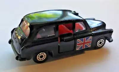 Matchbox Taxi FX4R London Taxi Cab Black With Opening Doors VG Condition! • $4.49