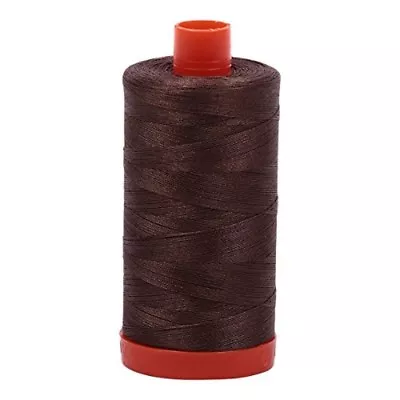 Aurifil Mako Cotton Thread 50 Weight 1422 Yard Spool Color 1140 Bark • $15.95